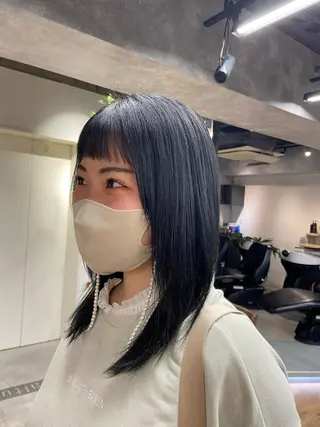 ミディアム little  横浜所属・🌷久保田 優🌷のヘアスタイル