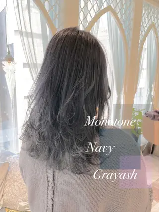 セミロング カラー 美髪/カラー 美容院🌈渡辺隼也のヘアスタイル