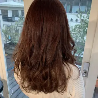 セミロング 加藤 綾華のヘアスタイル