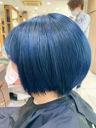 ショート カラー mahalo hair design所属・ハイトーン特化 川井優汰のヘアスタイル