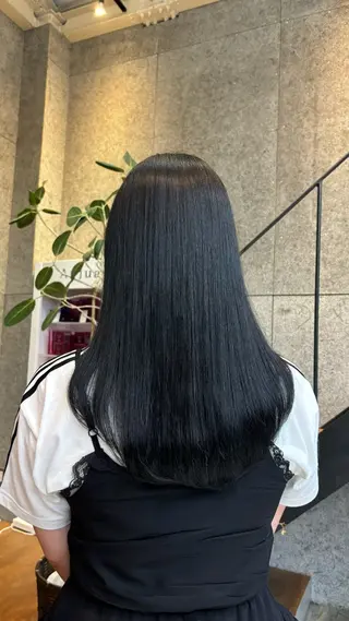 ロング カラー 🍎ダブルカラー/ ショートボブ🍎リオのヘアスタイル