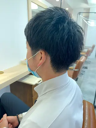 メンズ 顔まわりカット/金山 /大園芽依のヘアスタイル