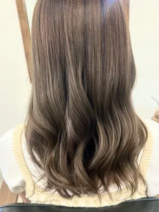 ロング カラー SOL _桐山渚のヘアスタイル