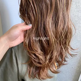 ロング カラー パーマ ヘアアレンジ メンズ キッズ ネイル マツエク・マツパ 横浜Bob美容師🤎 ERINAのヘアスタイル