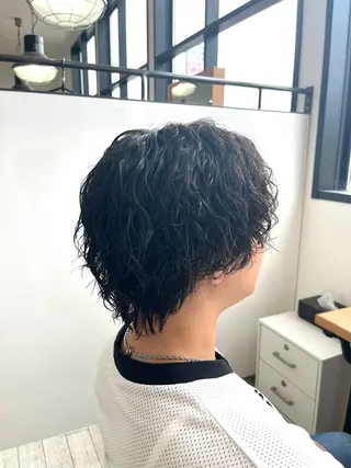 パーマ メンズ 南雲優佑 メンズ特化のヘアスタイル