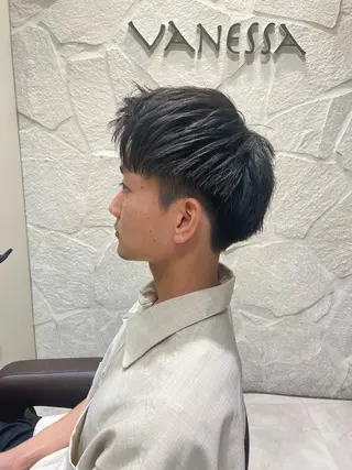 メンズ 吉川沙知 /ナチュラルカラーのヘアスタイル