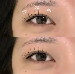 マツエク・マツパ prize iris ASUKAのマツエク・マツパデザイン