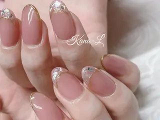 カラー ネイル 芦辺 香奈のネイルデザイン