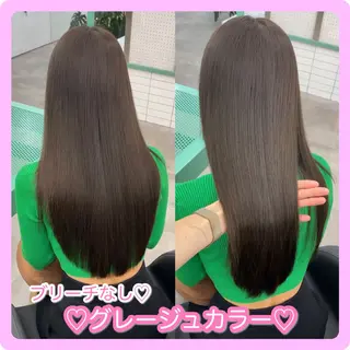 ロング カラー 推しヘア🎀 NATSUNEのヘアスタイル