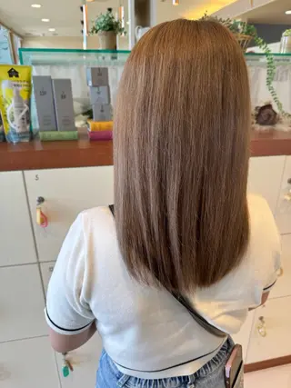 セミロング 日置 大智のヘアスタイル