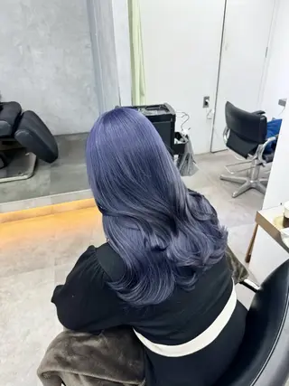 セミロング JUNYA 海外ガールヘアのヘアスタイル