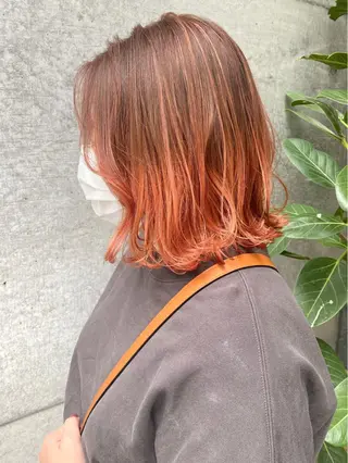 ミディアム カラー clomus所属・YUKA艶髪 🌸寛ぎ部屋のヘアスタイル