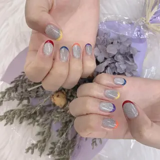 ネイル 🦋ネイルサロン ブラン🌈ゆりのネイルデザイン