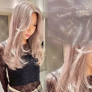 カラー saki /レイヤー / 髪質改善のヘアスタイル