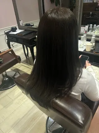 セミロング 暖色カラー｜艶髪｜ 🥨AIKA🥨のヘアスタイル