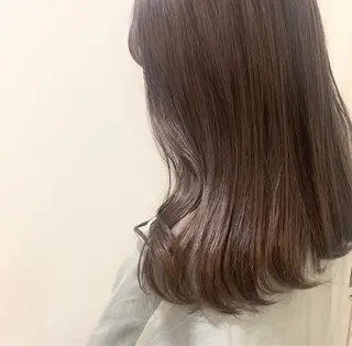 ロング カラー ボブ/美髪矯正 /佐藤　奈巳のヘアスタイル