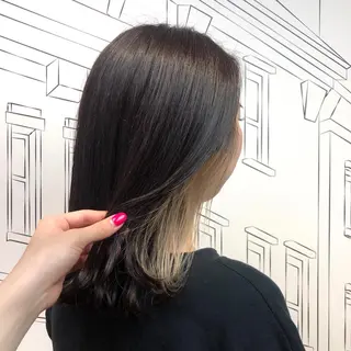 ミディアム カラー レイヤー,ボブ / 彩未のヘアスタイル