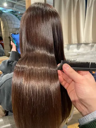 ロング カラー 加藤 正祥のヘアスタイル