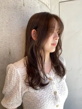 ロング rino/カット /レイヤー/名古屋のヘアスタイル