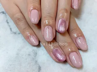 ネイル ネイルリボン 伊藤のネイルデザイン