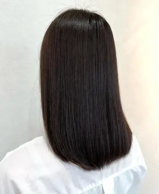 セミロング ショート/白髪ぼかし 君和田若菜のヘアスタイル