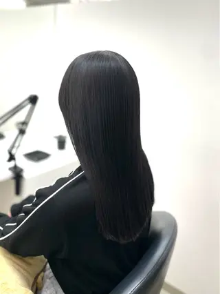 ロング 加納 みなみのヘアスタイル
