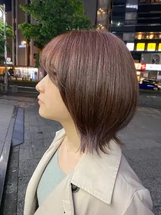 ショート カラー 池西 佳穂のヘアスタイル