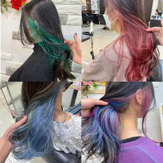 カラー ショートボブ✨️ 池田芽生のヘアスタイル