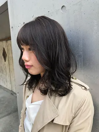 ミディアム カラー ヘアアレンジ ミニボブ/ブリーチ 🌈MISATOのヘアスタイル