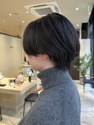 ショート GIEN 西宮ガーデンズプラス所属・中尾 碧斗のヘアスタイル