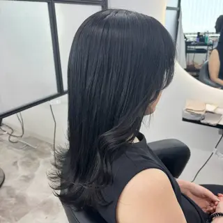 ロング カラー Ren. 🦋デザインカラーのヘアスタイル