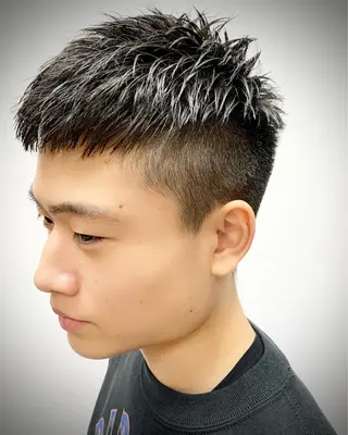 ショート メンズ KAH所属・Koichi Satoのヘアスタイル