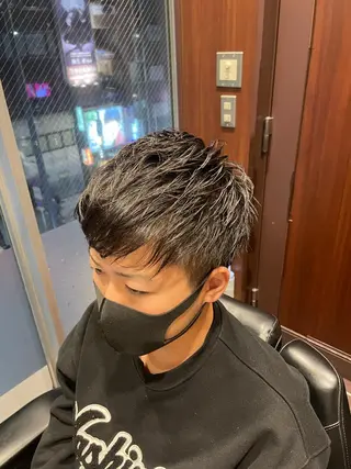 ショート メンズ ヒロ銀座　　　御徒町所属・ヒロ銀座　小林 透真のヘアスタイル