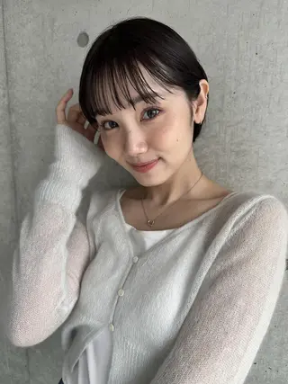 ショート カラー 大人かわいい💍🤍 ボブ/ショートボブのヘアスタイル