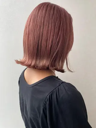 ショート カラー 髪質改善/ブリーチ 田代 龍我のヘアスタイル