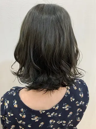 ミディアム カラー Ailes hair /菊地穂果のヘアスタイル