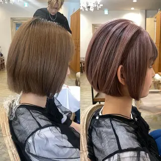 ショート 失敗しない大人ボブ ／サイバアサトのヘアスタイル