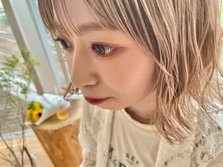 ミディアム カラー キッズ ネイル マツエク・マツパ アイブロウ 𓊆ᶠᵉᵉʸ𓊇 ᶜᴴᴵᴴᴬᴿᵁのマツエク・マツパデザイン