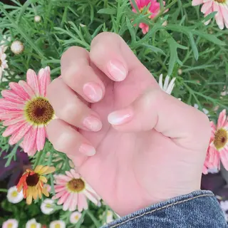 ネイル マジョリカ ブルーのネイルデザイン