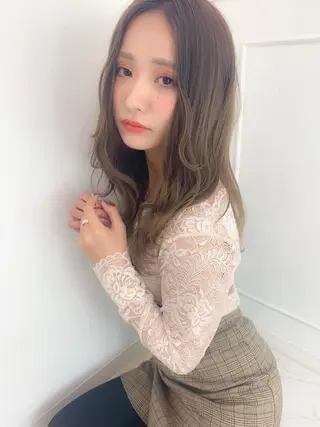 セミロング 【髪質改善】 川津翔太のヘアスタイル