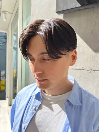 ショート メンズ 豊崎 佑輔のヘアスタイル