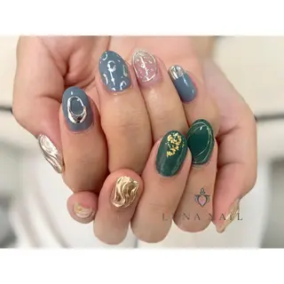 ネイル アトリエ　ミモザ所属・いまむら あかりのネイルデザイン