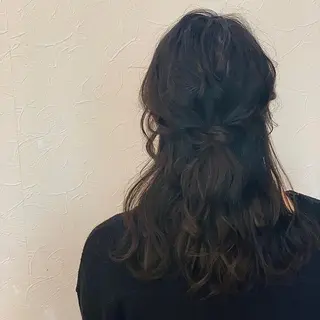 セミロング ヘアアレンジ SHANTi 飯塚 ヘアセット/髪質改善のヘアスタイル