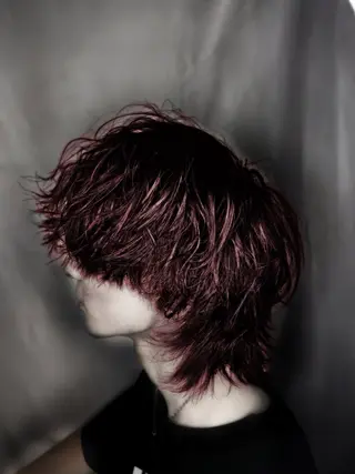 メンズ メンズ特化/上野 暖色カラー ダイチのヘアスタイル