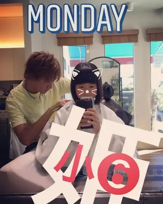 キッズ MAKEーUP WARMメーキャップウォーム所属・MAKEーUP WARMのヘアスタイル