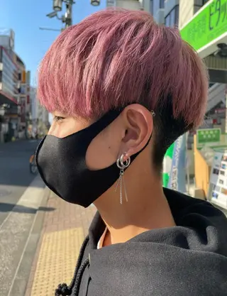 ショート カラー 似合わせカットカラー 🤍🎀honokaのヘアスタイル