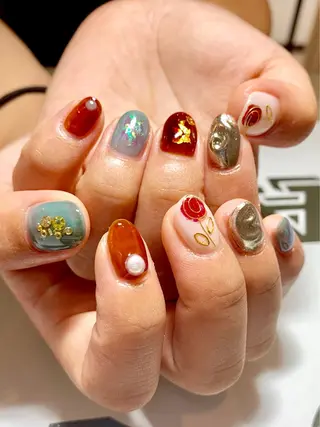 ネイル JuniNail 주니네일🇰🇷suのネイルデザイン