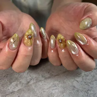 ミディアム cattleya nailのネイルデザイン