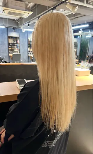 ロング カラー daiki 原宿のヘアスタイル