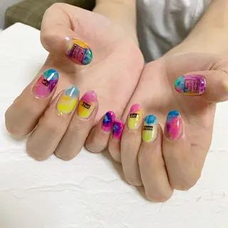 ネイル 竹本 愛のネイルデザイン